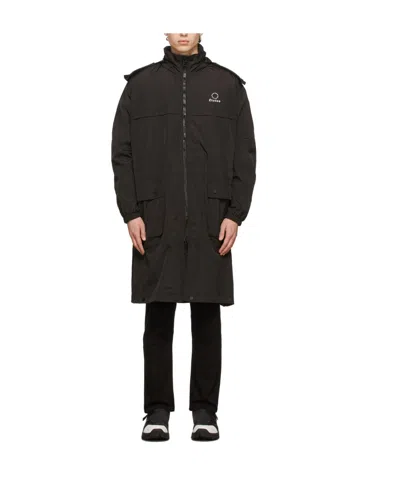 Etudes Studio Logo Inflatable Windproof Jacket In Black