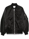 Etudes Studio Logo-patch Bomber Jacket In Black