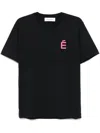 Etudes Studio Logo-patch T-shirt In Black
