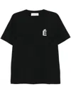 Etudes Studio Chest Logo-print Detail T-shirt In Black