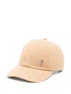 Etudes Studio Logo-plaque Drips Cap In Neutrals