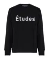 Etudes Studio Logo-print Organic-cotton Sweatshirt In Black
