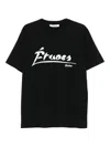 Etudes Studio Logo-print Organic Cotton T-shirt In Black