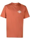 Etudes Studio T-shirt Aus Bio-baumwolle Mit Print In Brown