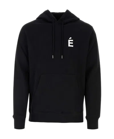 ETUDES STUDIO LOGO-PRINT PULLOVER HOODIE