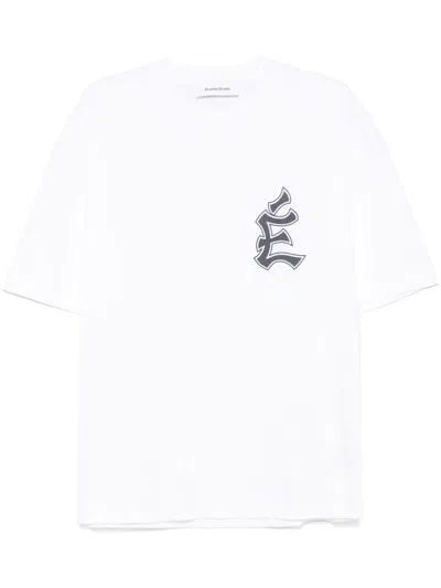Etudes Studio Logo-print T-shirt In 白色