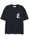 Etudes Studio Logo-print T-shirt In 蓝色