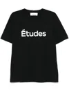 Etudes Studio Logo-print T-shirt In Schwarz