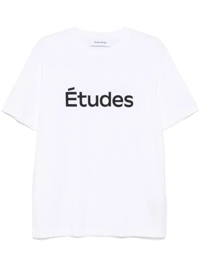 ETUDES STUDIO LOGO-PRINT T-SHIRT