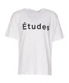 Etudes Studio Etudes Wonder Logo Print Cotton T-shirt In White