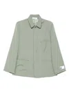 Etudes Studio Logo-tag Jacket In Green