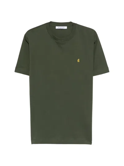 Etudes Studio Logo T-shirt In Green