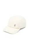 Etudes Studio Logo-plaque Four-panel Cap In White