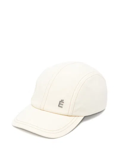 Etudes Studio Logo-plaque Four-panel Cap In White