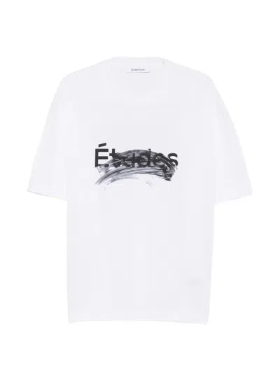 Etudes Studio Logo-print T-shirt In 화이트