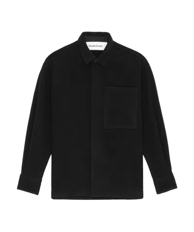 Etudes Studio Long-sleeved Shirt In Black