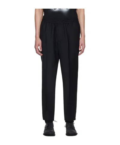 Etudes Studio Loose Belt Casual Pants In Black