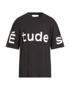 Etudes Studio Études Studio Man T-shirt Black Size L Organic Cotton In Black