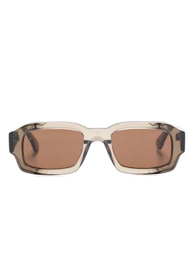 Etudes Studio Never Sleep Sunglasses In Neutral