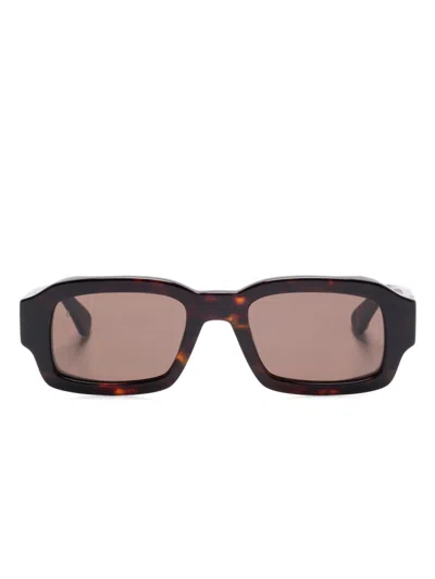 Etudes Studio Never Sleep Sunglasses In Brown