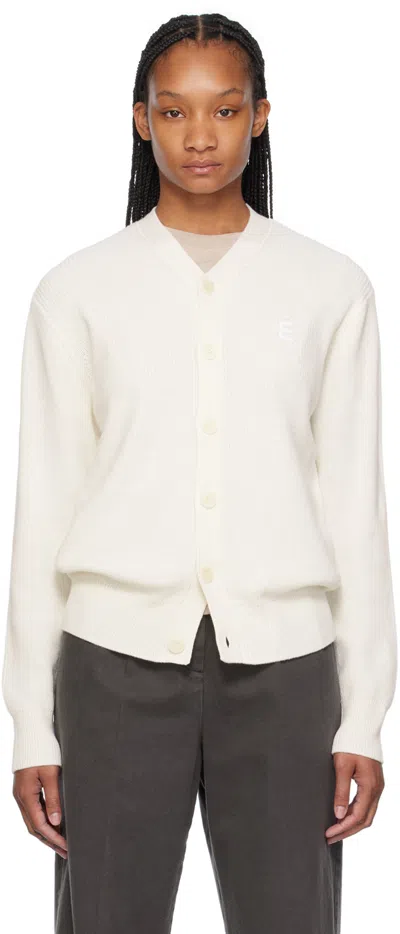 Etudes Studio Off-white Boris Cardigan In Off White