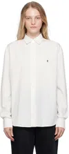 Etudes Studio Off-white Lyrique Accent Shirt In White