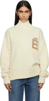 Etudes Studio Off-white Recycled Wool Turtleneck In Off White