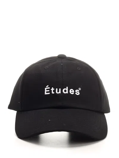 Etudes Studio Organic Cotton Hat In Nero