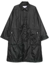 Etudes Studio Padded Coat In Black