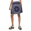 Etudes Studio Paisley Knee Length Skirt In Blue