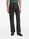 Etudes Studio Panelled Jeans In Black