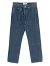 Etudes Studio Panelled Jeans In Blue