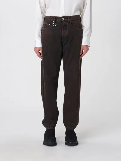 Etudes Studio Pants Études Studio Men Color Brown In Animal Print