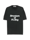 Etudes Studio Printed T-shirt In Black