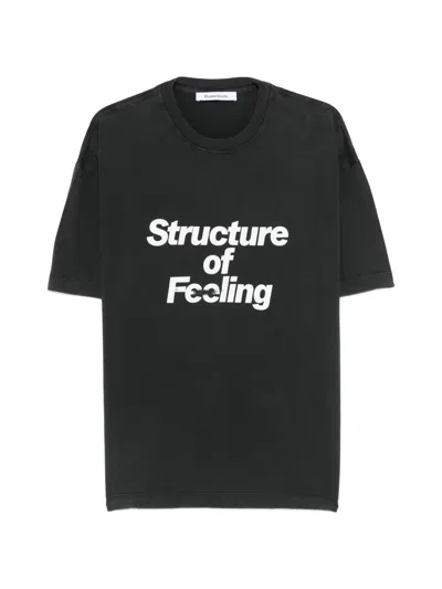 Etudes Studio Printed T-shirt In Black