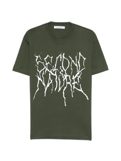 Etudes Studio Printed T-shirt In Green