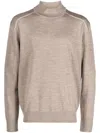 Etudes Studio Prophet Fine-knit Wool Jumper In Nude