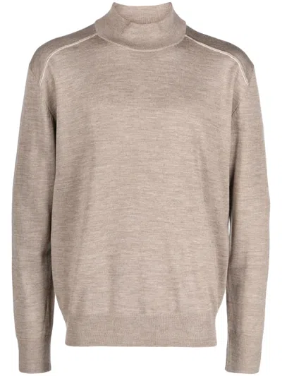 Etudes Studio Prophet Fine-knit Wool Jumper In Nude