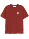 Etudes Studio Regular É T-shirt In Red