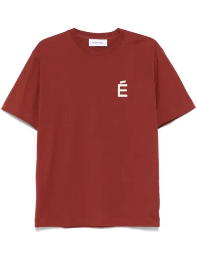 Etudes Studio Regular É T-shirt In Red