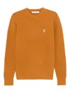 Etudes Studio Ribbed Round-neck Sweater In Brown