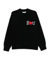Etudes Studio Heavy Round Neck Sweater In Black