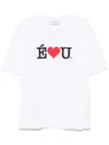 Etudes Studio Slogan-print T-shirt In White