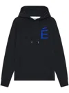 Etudes Studio Spacious Black Hoodie In Black