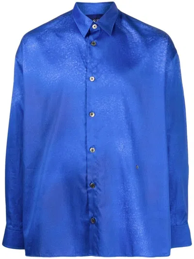 Etudes Studio Spray-effect Satin Shirt