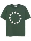 Etudes Studio Star-appliqué T-shirt In Green