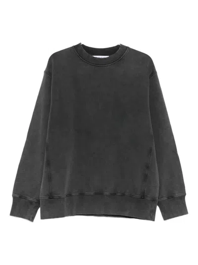 Etudes Studio Star-print Crew Neck Sweatshirt In Black
