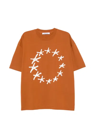 Etudes Studio Stars Relax T-shirt In Orange