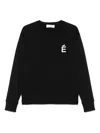 Etudes Studio Black Story Patch Sweatshirt