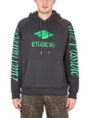Etudes Studio Sweatshirt With Logo Embroidery In Gray